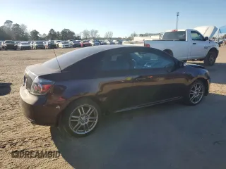 2010 Scion tC with VIN JTKDE3B75A0311156, listed as a Copart auction lot 46814055 with 104,623 mi miles and Salvage Title. Bid and sale history available at carsss.com. Image 3.