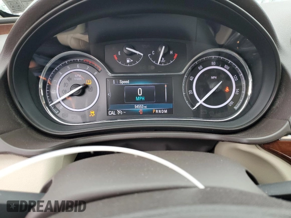 2017 Buick Regal Sport Touring with VIN 2G4GL5EX4H9196496, listed as a Copart auction lot 52762705 with 54,553 mi miles and Salvage Title. Bid and sale history available at DreamBid. Image 9.
