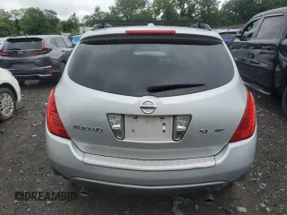 2007 Nissan Murano S with VIN JN8AZ08W17W601979, listed as a Copart auction lot 78601534 with 113,262 mi miles and Non Repairable. Bid and sale history available at carsss.com. Image 6.