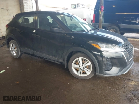 2021 Nissan Kicks S with VIN 3N1CP5BVXML495432, listed as a IAAI auction lot 41727299 with 80,966 mi miles and . Bid and sale history available at DreamBid. Image 1.