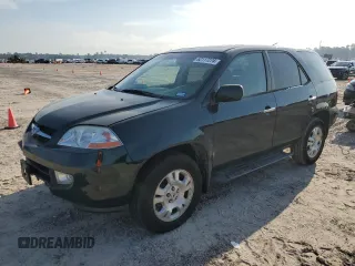 2001 Acura MDX with VIN 2HNYD18261H505292, listed as a Copart auction lot 62117274 with 245,291 mi miles and Salvage Title. Bid and sale history available at carsss.com. Image 1.