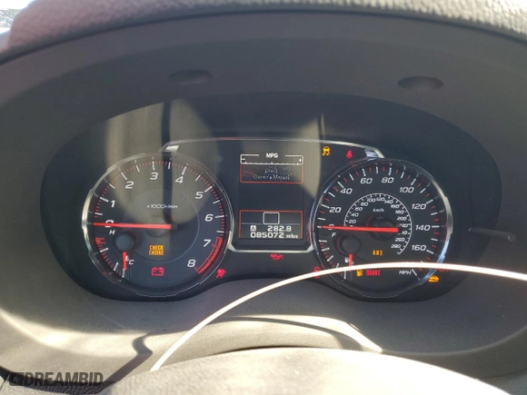 2019 Subaru WRX with VIN JF1VA1A61K9805666, listed as a Copart auction lot 42544205 with 85,072 mi miles and Salvage Title. Bid and sale history available at carsss.com. Image 9.
