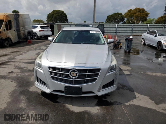 2014 Cadillac CTS Sedan RWD with VIN 1G6AP5SX1E0171227, listed as a Copart auction lot 47871625 with 123,226 mi miles and Clean Title. Bid and sale history available at carsss.com. Image 5.