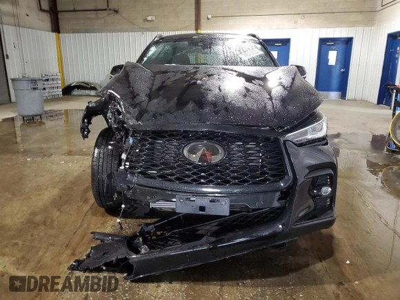 2024 Infiniti QX50 Sport with VIN 3PCAJ5FB0RF111251, listed as a Copart auction lot 74523554 with 2,563 mi miles and Salvage Title. Bid and sale history available at DreamBid. Image 5.