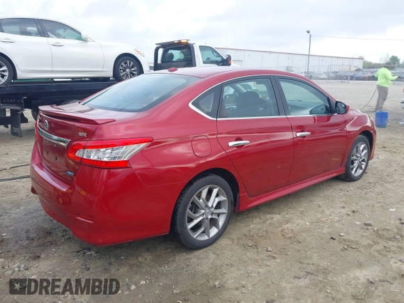 2014 Nissan Sentra SR with VIN 3N1AB7AP5EY238624, listed as a IAAI auction lot 41956651 with 151,252 mi miles and . Bid and sale history available at DreamBid. Image 4.