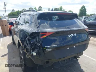 2023 Kia Sportage X-Line with VIN 5XYK6CAF1PG004543, listed as a IAAI auction lot 42145807 with 19,579 mi miles and . Bid and sale history available at DreamBid. Image 3.