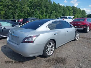 2014 Nissan Maxima SV with VIN 1N4AA5AP1EC455171, listed as a IAAI auction lot 42603177 with 181,619 mi miles and . Bid and sale history available at DreamBid. Image 4.