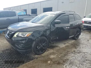 2018 Nissan Pathfinder SV with VIN 5N1DR2MN6JC645269, listed as a Copart auction lot 74078504 with 110,452 mi miles and Non Repairable. Bid and sale history available at carsss.com. Image 1.