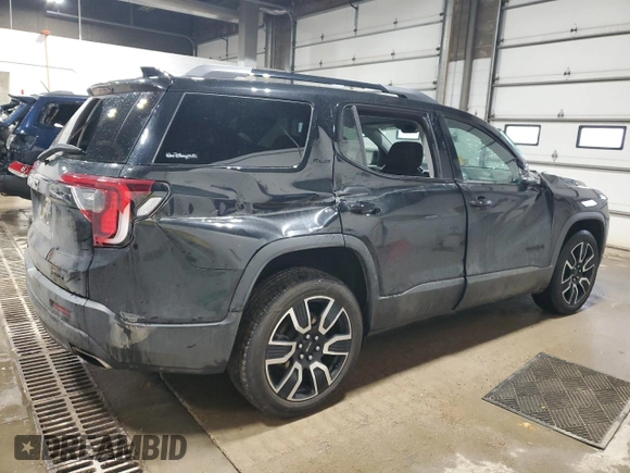 2021 GMC Acadia SLE with VIN 1GKKNRLS2MZ192166, listed as a Copart auction lot 85533364 with 49,925 mi miles and Salvage Title. Bid and sale history available at carsss.com. Image 3.