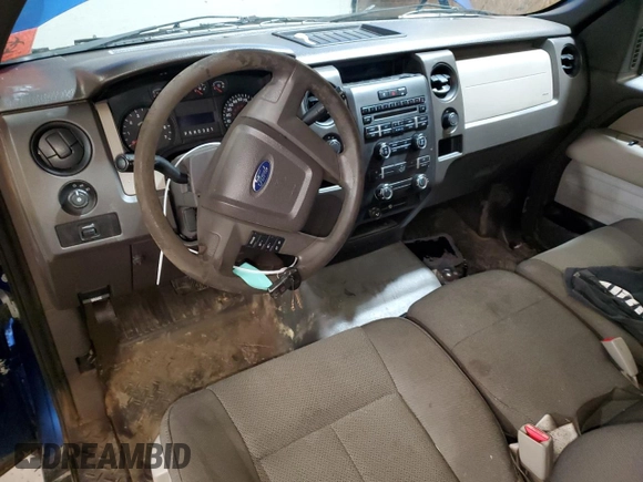 2010 Ford F-150 XL with VIN 1FTEX1E88AFD02818, listed as a Copart auction lot 64390285 with Not provided miles and Clean title. Bid and sale history available at DreamBid. Image 8.