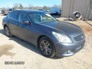 2012 Infiniti G25 x with VIN JN1DV6AR9CM730587, listed as a IAAI auction lot 41453807 with 135,593 mi miles and . Bid and sale history available at DreamBid. Image 1.