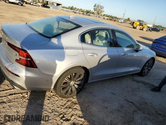 2022 Volvo S60 Plus Dark Theme with VIN 7JRL12TL9NG177481, listed as a Copart auction lot 79969764 with 0 mi miles and Non Repairable. Bid and sale history available at carsss.com. Image 3.