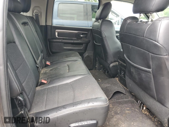 2018 Ram 2500 Big Horn with VIN 3C6UR5ML1JG133427, listed as a Copart auction lot 56129415 with 98,183 mi miles and Salvage title. Bid and sale history available at DreamBid. Image 10.