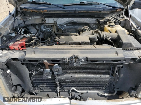 2012 Ford F-150 XL with VIN 1FTFX1EF2CFC58319, listed as a Copart auction lot 56368435 with 61,517 mi miles and Salvage title. Bid and sale history available at DreamBid. Image 11.
