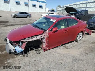 2013 Lexus IS 250 with VIN JTHCF5C20D5063323, listed as a Copart auction lot 50349985 with 92,610 mi miles and Salvage Title. Bid and sale history available at carsss.com. Image 1.
