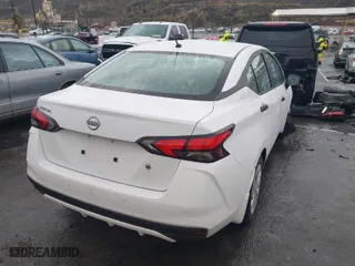 2024 Nissan Versa S with VIN 3N1CN8DV1RL840956, listed as a IAAI auction lot 41721629 with 1 mi miles. Bid and sale history available at carsss.com. Image 4.