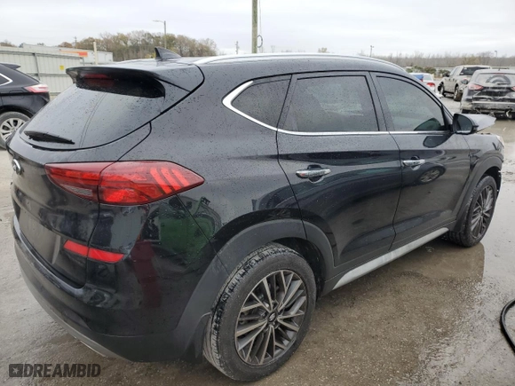 2020 Hyundai Tucson Sport with VIN KM8J33AL2LU204510, listed as a Copart auction lot 85321534 with 73,780 mi miles and Salvage Title. Bid and sale history available at carsss.com. Image 3.