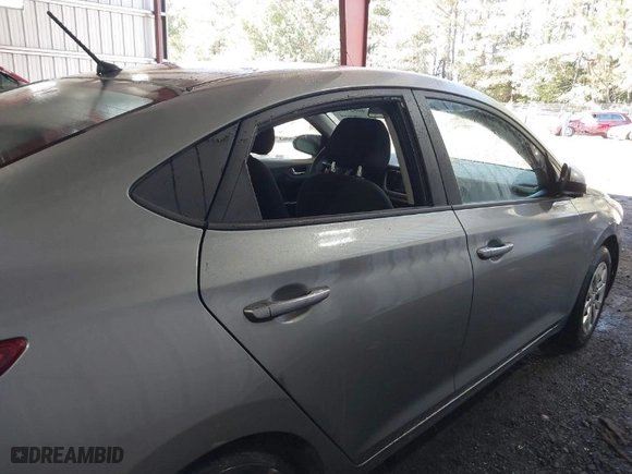 2022 Hyundai Accent SE with VIN 3KPC24A66NE179564, listed as a IAAI auction lot 40521649 with 36,685 mi miles. Bid and sale history available at carsss.com. Image 6.