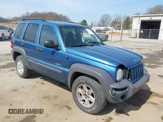 2004 Jeep Liberty Sport with VIN 1J4GL48K94W168655, listed as a IAAI auction lot 41795213 with 140,679 mi miles. Bid and sale history available at carsss.com. Image 1.