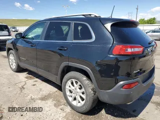 2018 Jeep Cherokee Latitude Plus with VIN 1C4PJMLX1JD579053, listed as a Copart auction lot 57329475 with 93,592 mi miles and Salvage title. Bid and sale history available at DreamBid. Image 2.