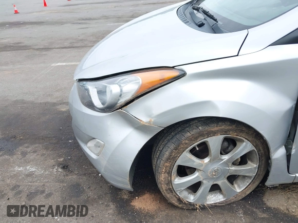 2012 Hyundai Elantra Limited with VIN KMHDH4AEXCU250592, listed as a IAAI auction lot 42326306 with 165,260 mi miles and . Bid and sale history available at DreamBid. Image 12.