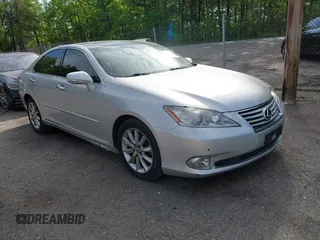 2011 Lexus ES with VIN JTHBK1EG7B2445629, listed as a IAAI auction lot 42177014 with 124,034 mi miles. Bid and sale history available at carsss.com. Image 1.