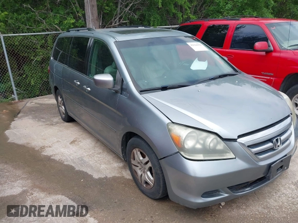 2006 Honda Odyssey EX-L with VIN 5FNRL38746B017069, listed as a IAAI auction lot 42124194 with 1 mi miles. Bid and sale history available at carsss.com. Image 1.