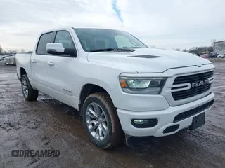 2023 Ram 1500 Laramie with VIN 1C6SRFJT8PN542400, listed as a IAAI auction lot 41693822 with 75,574 mi miles and . Bid and sale history available at DreamBid. Image 1.