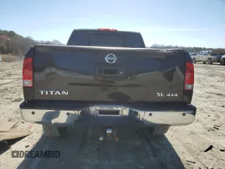 2015 Nissan Titan SL with VIN 1N6AA0EC4FN509604, listed as a Copart auction lot 49650865 with 100,184 mi miles and Salvage Title. Bid and sale history available at carsss.com. Image 6.