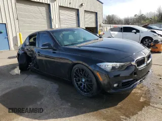 2016 BMW 3 Series 328i with VIN WBA8E9C59GK647198, listed as a Copart auction lot 48223225 with 138,704 mi miles and Salvage Title. Bid and sale history available at DreamBid. Image 4.
