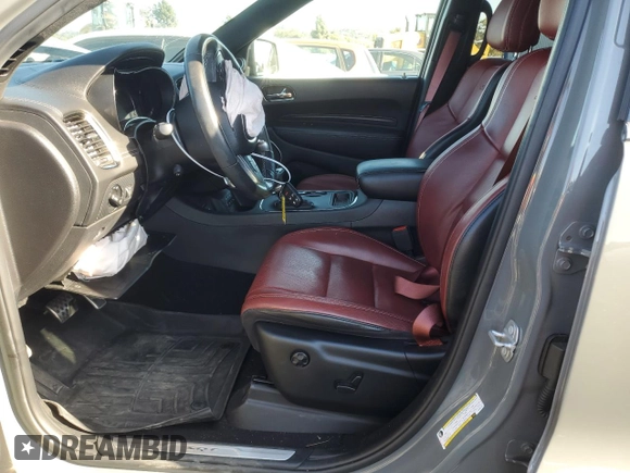 2020 Dodge Durango SRT with VIN 1C4SDJGJ8LC349170, listed as a Copart auction lot 72449564 with 73,045 mi miles and Salvage Title. Bid and sale history available at DreamBid. Image 7.