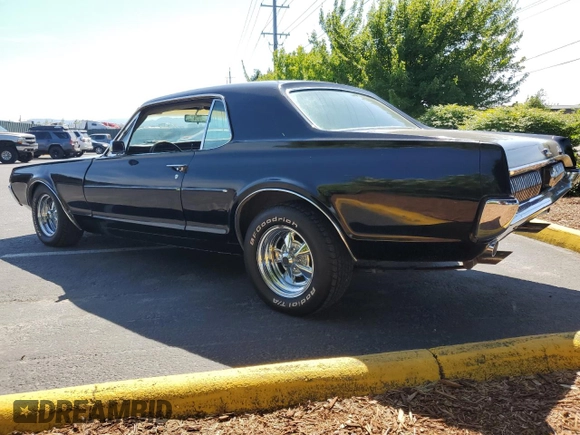 1967 Mercury Cougar z VIN 7F91C560655, wystawiony jako Copart lot #60170105 z przebiegiem 26 153 mil mil oraz Czysty tytuł • Clean title. Historia ofert i sprzedaży dostępna na DreamBid. Obrazek 2.