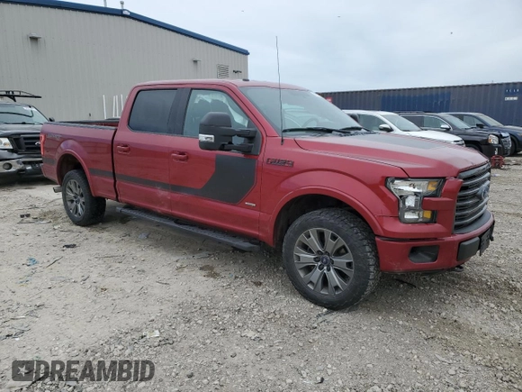 2016 Ford F-150 XLT with VIN 1FTFW1EG7GFD36210, listed as a Copart auction lot 54323705 with 154,029 mi miles and Clean title. Bid and sale history available at DreamBid. Image 4.