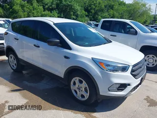 2017 Ford Escape S with VIN 1FMCU0F7XHUC49248, listed as a IAAI auction lot 42110431 with 48,481 mi miles. Bid and sale history available at carsss.com. Image 1.