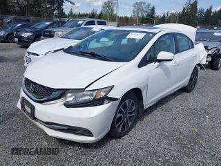 2014 Honda Civic Sedan EX with VIN 19XFB2F83EE219756, listed as a IAAI auction lot 41979377 with 102,202 mi miles. Bid and sale history available at carsss.com. Image 17.