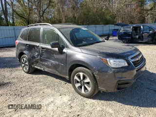 2018 Subaru Forester Premium with VIN JF2SJAEC9JH574583, listed as a Copart auction lot 48431215 with 102,113 mi miles and Salvage Title. Bid and sale history available at carsss.com. Image 4.