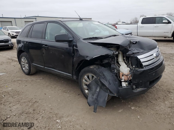 2008 Ford Edge SEL with VIN 2FMDK38C88BB19173, listed as a Copart auction lot 42954005 with 235,494 mi miles and Salvage Title. Bid and sale history available at carsss.com. Image 4.