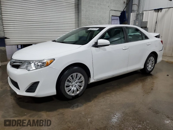 2014 Toyota Camry L with VIN 4T4BF1FK5ER434776, listed as a Copart auction lot 53051515 with 128,263 mi miles and Salvage Title. Bid and sale history available at DreamBid. Image 1.