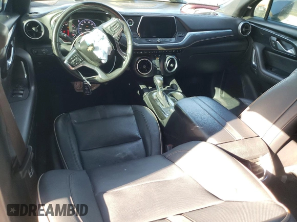 2020 Chevrolet Blazer Premier with VIN 3GNKBFRS1LS575805, listed as a Copart auction lot 49648205 with 81,478 mi miles and Non repairable. Bid and sale history available at DreamBid. Image 8.