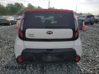 2016 Kia Soul + with VIN KNDJP3A53G7320989, listed as a Copart auction lot 54630855 with 130,438 mi miles and Clean Title. Bid and sale history available at carsss.com. Image 6.