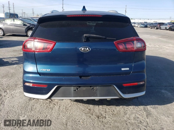 2017 Kia Niro LX with VIN KNDCB3LC9H5062395, listed as a Copart auction lot 51184255 with 128,700 mi miles and Salvage Title. Bid and sale history available at carsss.com. Image 6.