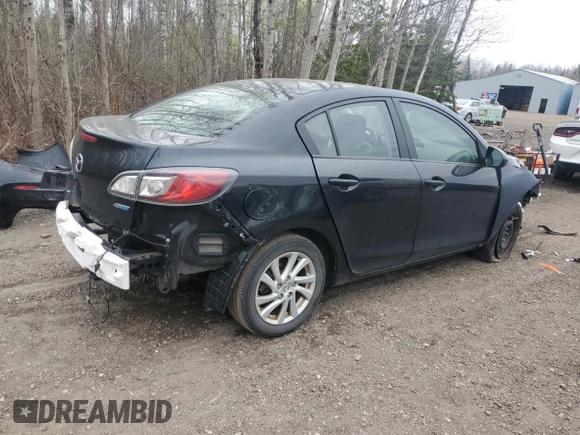 2012 Mazda 3 i Touring z VIN JM1BL1V71C1539849, wystawiony jako Copart lot #54977715 z przebiegiem 171 917 mil mil oraz Szkoda całkowita • Salvage title. Historia ofert i sprzedaży dostępna na DreamBid. Obrazek 3.