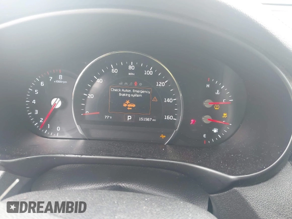 2018 Kia Sorento EX with VIN 5XYPH4A52JG354719, listed as a IAAI auction lot 42385011 with 151,567 mi miles and . Bid and sale history available at DreamBid. Image 7.