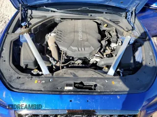 2020 Genesis G70 3.3T with VIN KMTG34LE8LU049126, listed as a Copart auction lot 79768854 with 47,158 mi miles and Salvage Title. Bid and sale history available at DreamBid. Image 11.