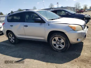 2008 Toyota RAV4 with VIN JTMBD33V886062129, listed as a Copart auction lot 52548875 with 147,680 mi miles and Salvage Title. Bid and sale history available at carsss.com. Image 4.
