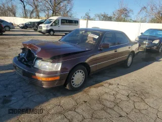 1990 Lexus LS z VIN JT8UF11E1L0014976, wystawiony jako Copart lot #80498914 z przebiegiem 149 419 mil mil oraz Szkoda całkowita • Salvage title. Historia ofert i sprzedaży dostępna na DreamBid. Obrazek 1.