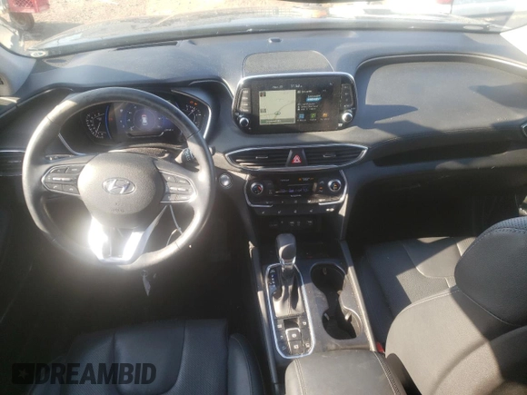 2020 Hyundai Santa Fe Limited with VIN 5NMS5CAA3LH224404, listed as a Copart auction lot 68591572 with 25,581 mi miles. Bid and sale history available at carsss.com. Image 8.