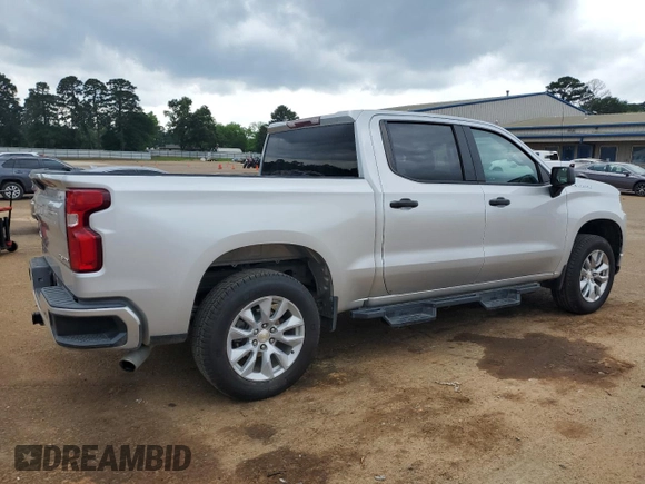 2020 Chevrolet Silverado 1500 Custom with VIN 3GCPWBEH8LG185048, listed as a Copart auction lot 55404675 with 117,318 mi miles and Clean Title. Bid and sale history available at carsss.com. Image 3.