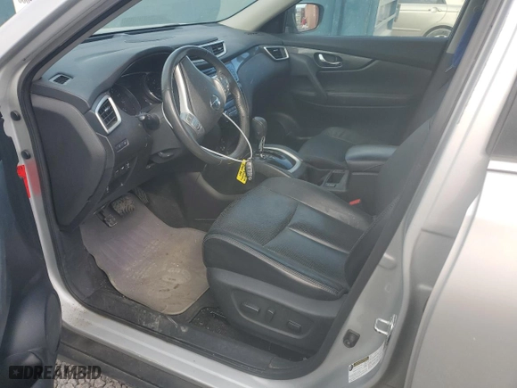 2015 Nissan Rogue S with VIN 5N1AT2MT1FC845874, listed as a Copart auction lot 47421555 with 88,584 mi miles and Salvage Title. Bid and sale history available at carsss.com. Image 7.