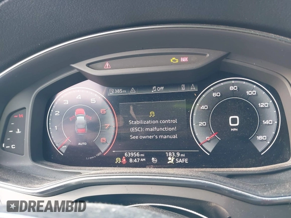 2019 Audi A6 Premium Plus z VIN WAUL2AF29KN114782, wystawiony jako IAAI lot #41393525 z przebiegiem 63 956 mil mil oraz . Historia ofert i sprzedaży dostępna na DreamBid. Obrazek 7.
